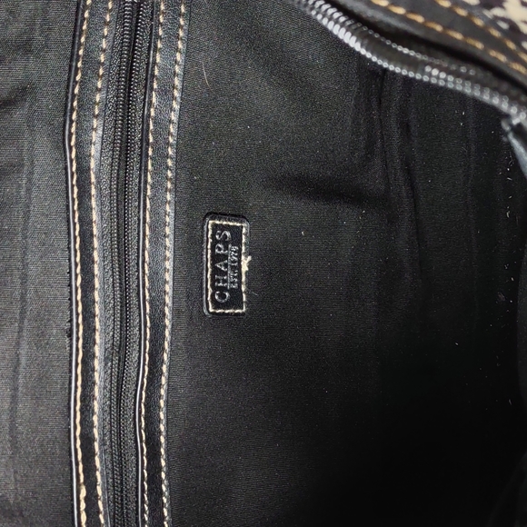 Vintage Chaps Houndstooth Check Hobo Bag - Picture 7 of 7